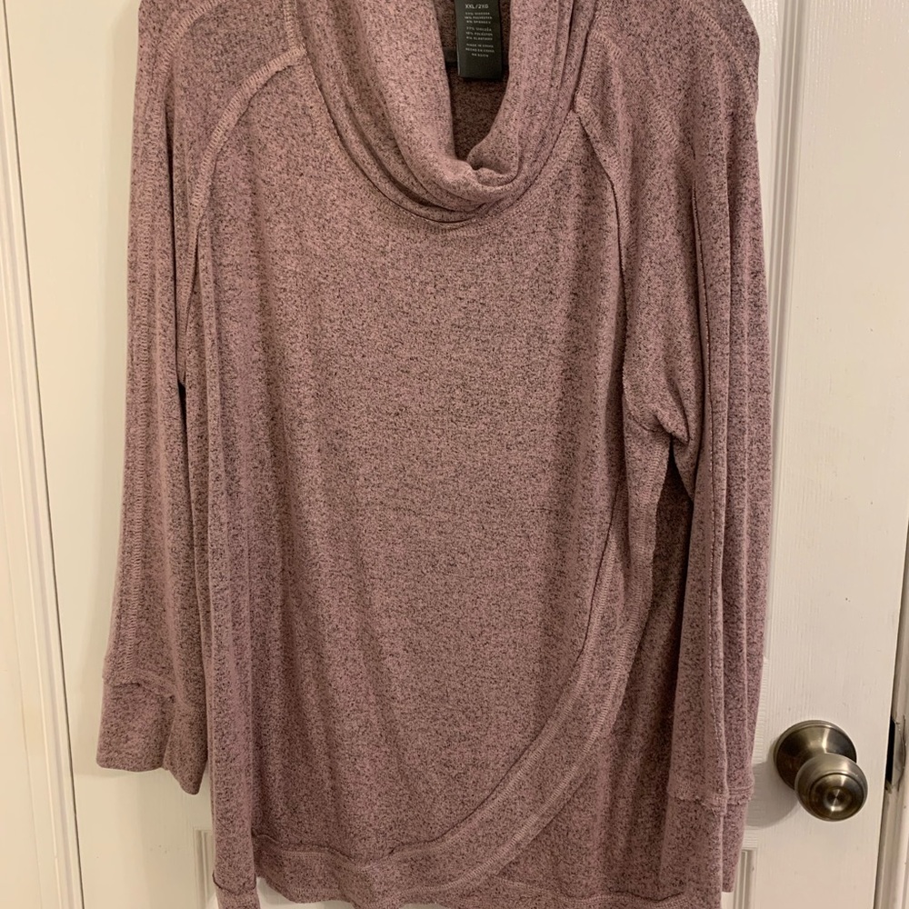Cow Neck Lightweight Tunic